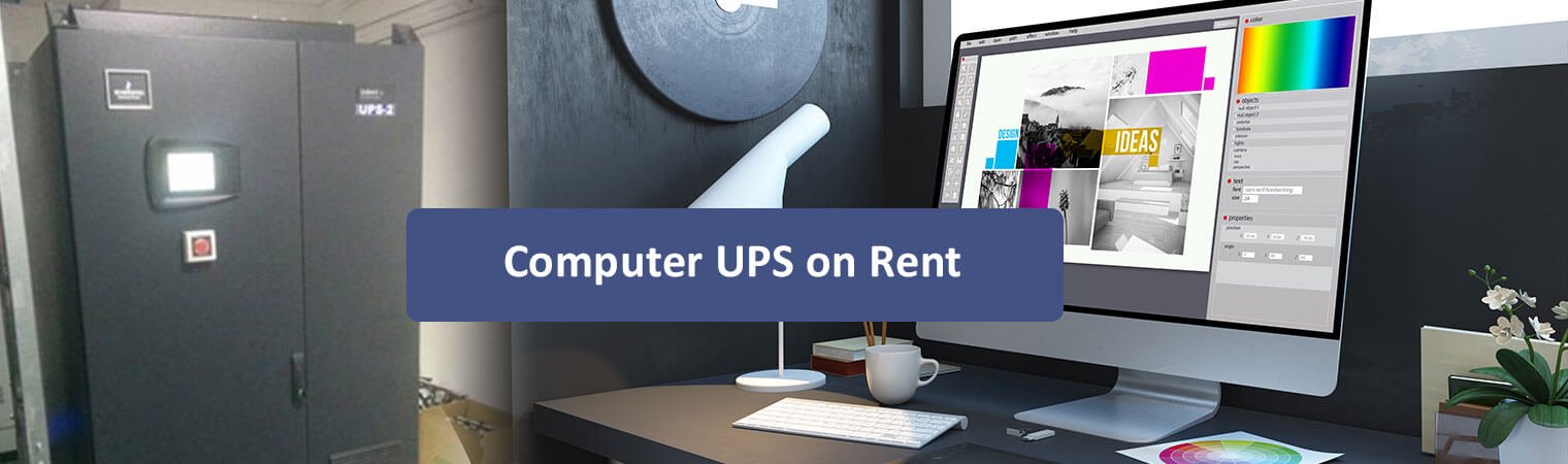 computer ups on rent near me