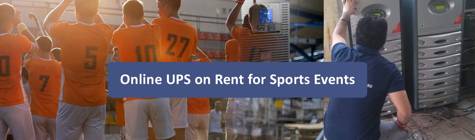 uOnline UPS on Rent for Sports Events