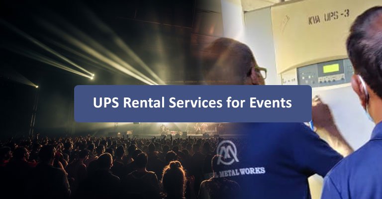 Online UPS on Rent for Sports Events