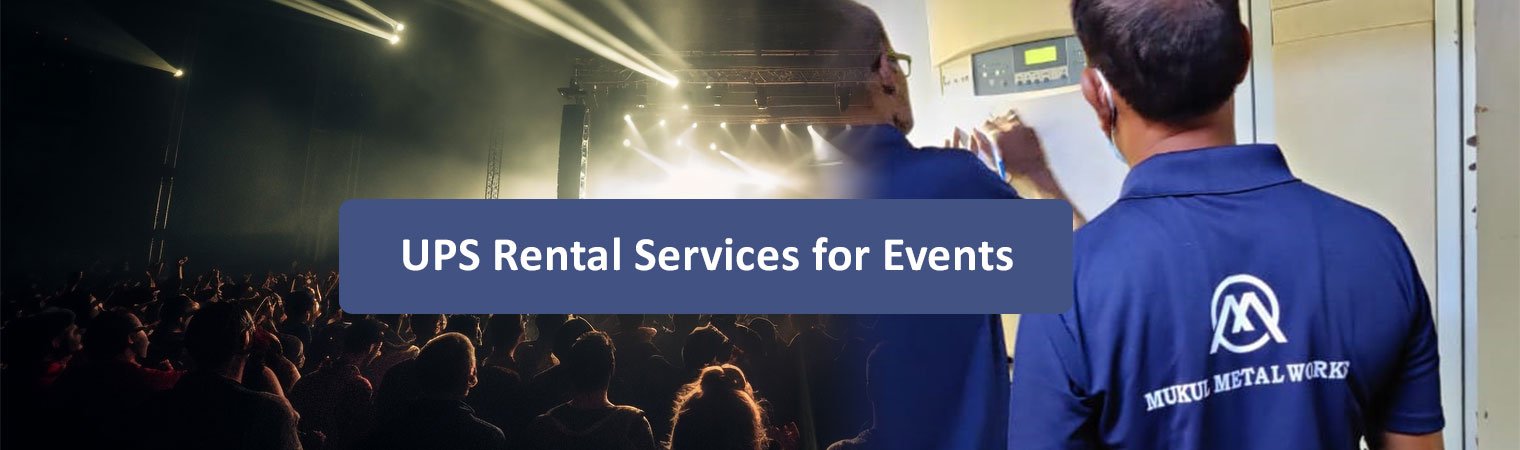 Best Rental UPS System Provider for Events in India